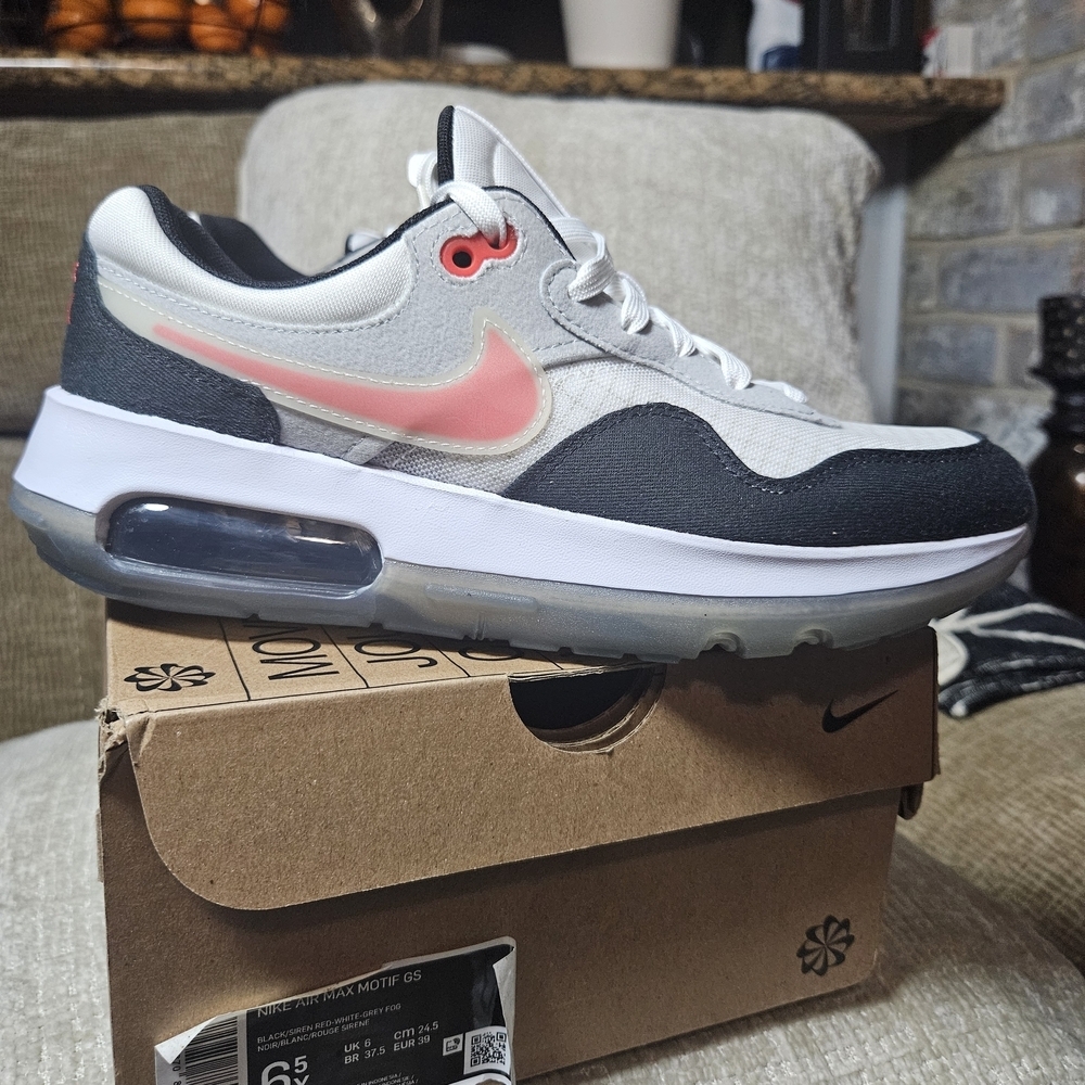 Nike Air Max with Black and Pink Accents